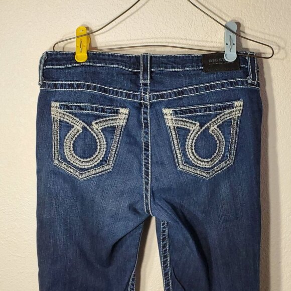 Big Star Woman's Blue Jeans Vintage Collection New Hazel Bootcut Jeans Size 31L - Picture 6 of 12